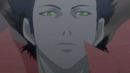 Vincent Law ouvrant les yeux, au moment de s'éveiller à sa condition d'Ergo Proxy